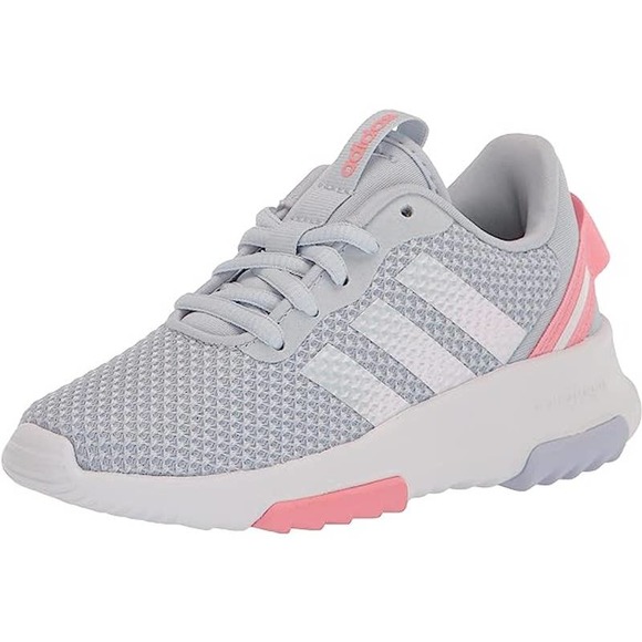 adidas Unisex Child Size 5 Racer TR 2.0 Running Shoes, Grey